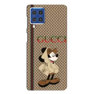 Чехлы ГУЧЧИ для Самсунг Ф62 (AlphaPrint) (Mickey GUCCI)