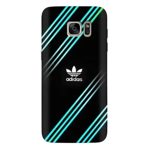 Чохли Адидас для Samsung Galaxy S7 Еdge / G935 (AlphaPrint) (Адідас з полосами)