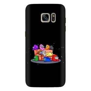 Чохли Амонг Ас для Samsung Galaxy S7 Еdge / G935 (AlphaPrint) (Амонг-ас)