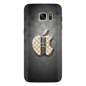 Чехлы ГУЧЧИ для Самсунг С7 Едж, Г935 (AlphaPrint) (Apple gucci)