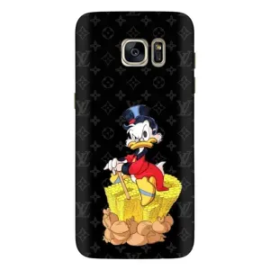 Чехлы для Samsung Galaxy S7 Еdge / G935 - Скрудж МакДак Louis Vuitton (PREMIUMPrint) (Богатство Макдака)