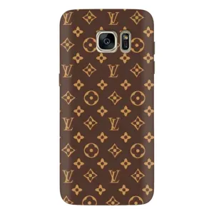 Чехлы Луи Витон для Samsung Galaxy S7 Еdge / G935 (AlphaPrint - LOUIS VUITTON) (фон LOUIS VUITTON)