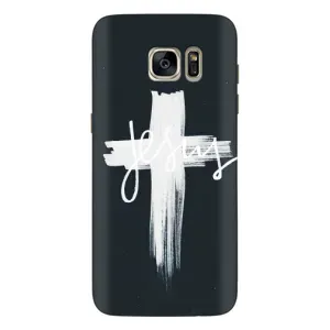 Чехол для Samsung Galaxy S7 Еdge / G935 (AlphaPrint) - (Христианские) (Иисус)