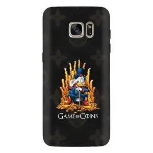 Чехлы для Samsung Galaxy S7 Еdge / G935 - Скрудж МакДак Louis Vuitton (PREMIUMPrint) (Король денег)