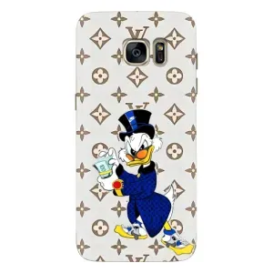 Чехлы для Samsung Galaxy S7 Еdge / G935 - Скрудж МакДак Louis Vuitton (PREMIUMPrint) (Макдак на стиле)