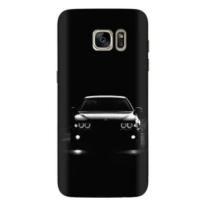 Чехол для Самсунг С7 Едж, Г935 - с принтом БМВ (AlphaPrint) (Машина BMW)