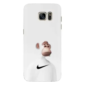 Чехлы с Обезьянами NFT для Samsung Galaxy S7 Еdge / G935 (AlphaPrint) (обезьяна NFT Nike)