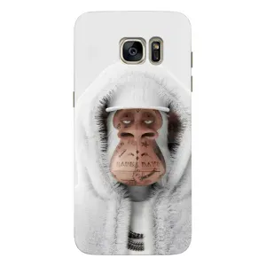 Чехлы с Обезьянами NFT для Samsung Galaxy S7 Еdge / G935 (AlphaPrint) (обезьяна NFT в тату)