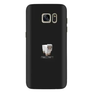 Чехол Майнкрафт на Samsung Galaxy S7 Еdge / G935 (AlphaPrint) Minecraft (Овечка Майнкрафт)