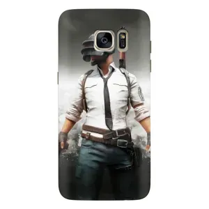 Чехол PUBG для Самсунг С7 Едж, Г935 (AlphaPrint) (Пабг мен)