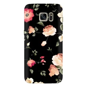 Чехлы с Цветами для Samsung Galaxy S7 Еdge / G935 (VPrint) (Розочки)