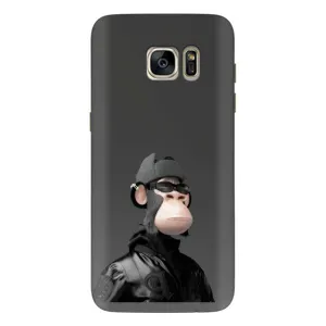 Чехлы с Обезьянами NFT для Samsung Galaxy S7 Еdge / G935 (AlphaPrint) (стильная обезьяна NFT)