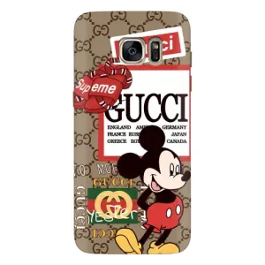 Чехол Disney Mouse Samsung Galaxy S7 Еdge / G935 (PREMIUMPrint) (Стильный Микки)