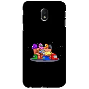 Чохли Амонг Ас для Samsung Galaxy J3 2017 (J330FN европейская версия) (AlphaPrint) (Амонг-ас)