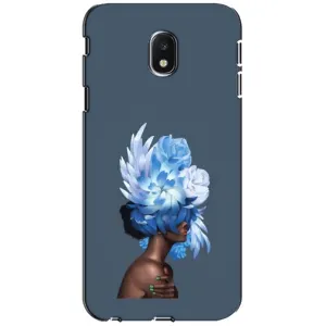 Чехлы (ART) Цветы на Samsung Galaxy J3 2017 (J330FN европейская версия) (VPrint) (Цветы на голове)