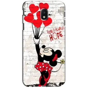 Чехол Disney Mouse Samsung Galaxy J3 2017 (J330FN европейская версия) (PREMIUMPrint) (Heart Minni)