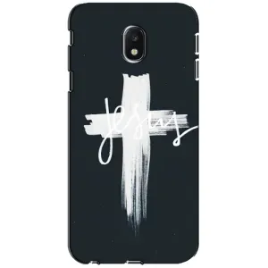 Чехол для Samsung Galaxy J3 2017 (J330FN европейская версия) (AlphaPrint) - (Христианские) (Иисус)