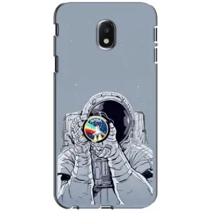 Чохол NASA для Samsung Galaxy J3 2017 (J330FN европейская версия) (AlphaPrint) (Космонавт фото)