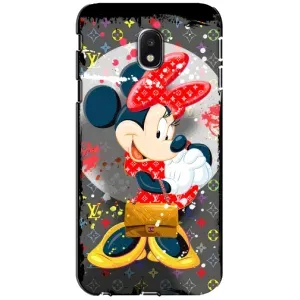 Чехол Disney Mouse Samsung Galaxy J3 2017 (J330FN европейская версия) (PREMIUMPrint) (Minni с бантиком)