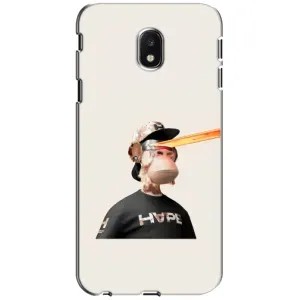 Чехлы с Обезьянами NFT для Samsung Galaxy J3 2017 (J330FN европейская версия) (AlphaPrint) (обезьяна NFT в очках)