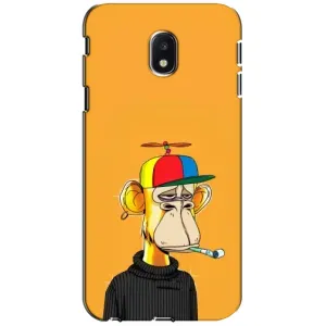 Чехлы с Обезьянами NFT для Samsung Galaxy J3 2017 (J330FN европейская версия) (AlphaPrint) (Скучающая Обезьяна NFT)