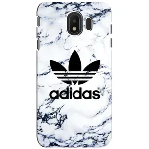 Чохли Адидас для Samsung Galaxy J4 2018, SM-J400F (AlphaPrint) (Адідас на мраморі)