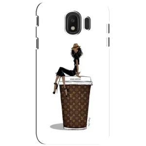 Чохли Луі Вітон для Samsung Galaxy J4 2018, SM-J400F (AlphaPrint - LOUIS VUITTON) (кава LOUIS VUITTON)