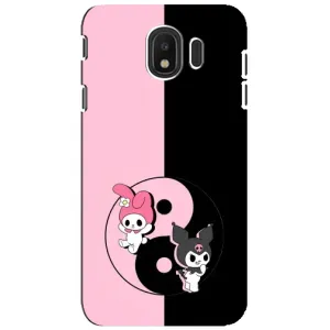 Чехол с кроликом Куроми на Samsung Galaxy J4 2018, SM-J400F (Куроми Инь Янь)