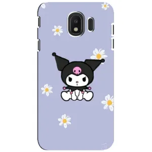 Чехол с кроликом Куроми на Samsung Galaxy J4 2018, SM-J400F (Куроми в цветах)