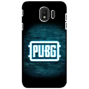 Чехол PUBG для Самсунг Дж4 2018 (AlphaPrint) (Лого PUBG)