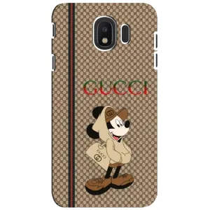 Чехлы ГУЧЧИ для Самсунг Дж4 2018 (AlphaPrint) (Mickey GUCCI)
