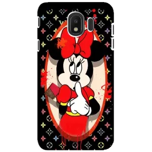 Чехол Disney Mouse Samsung Galaxy J4 2018, SM-J400F (PREMIUMPrint) (Минни Маус ЛВ)