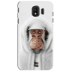 Чехлы с Обезьянами NFT для Samsung Galaxy J4 2018, SM-J400F (AlphaPrint) (обезьяна NFT в тату)