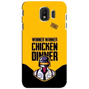Чехол PUBG для Самсунг Дж4 2018 (AlphaPrint) (Pubg шлем)