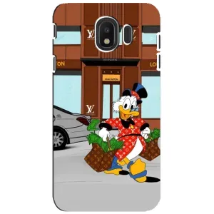 Чехлы для Samsung Galaxy J4 2018, SM-J400F - Скрудж МакДак Louis Vuitton (PREMIUMPrint) (Скрудж ЛВ)