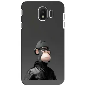 Чехлы с Обезьянами NFT для Samsung Galaxy J4 2018, SM-J400F (AlphaPrint) (стильная обезьяна NFT)