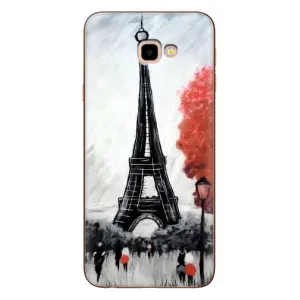 Чохол Ейфелева Вежа Samsung Galaxy J4+, J4 Plus, J415 - (AlphaPrint) (Вежа в Парижі)