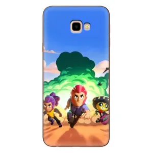 Чехол для Samsung Galaxy J4+, J4 Plus, J415 Бравл Старс (VPrint) (Бравел Старс)