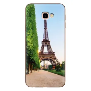 Чохол Ейфелева Вежа Samsung Galaxy J4+, J4 Plus, J415 - (AlphaPrint) (Дорога до Парижу)