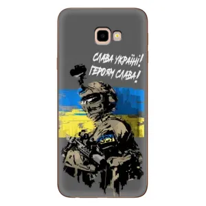 Чехлы с картинкой ЗСУ для Samsung Galaxy J4+, J4 Plus, J415 (AlphaPrint) (Героям Слава)