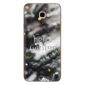 Новорічні, Святкові Чохли для Samsung Galaxy J4+, J4 Plus, J415 - 2024 год (Hello winter)