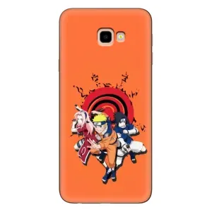 Naruto Anime Чехлы для Самсунг Ж4+, Ж4 Плюс (AlphaPrint) (команда Наруто)