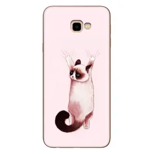 Чохол на Самсунг J4+, J4 Плюс з Котиками (VPrint) (Котик падає)