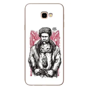 Чохли для Samsung Galaxy J4+, J4 Plus, J415 с принтом Тараса Шевченко (AlphaPrint) (Козак Шевченко)