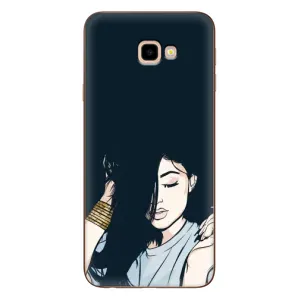 Чохол з друком для Samsung Galaxy J4+, J4 Plus, J415 - (Мода) (AlphaPrint) (Гарна дівчина)