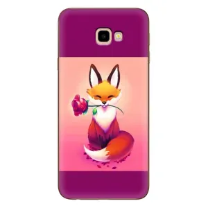 Чохли з картинкою Лисичка для Samsung Galaxy J4+, J4 Plus, J415 (VPrint) (Лиса з трояндою)