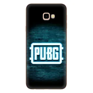 Чехол PUBG для Самсунг Ж4+, Ж4 Плюс (AlphaPrint) (Лого PUBG)