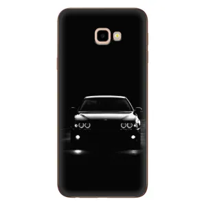 Чехол для Самсунг Ж4+, Ж4 Плюс - с принтом БМВ (AlphaPrint) (Машина BMW)