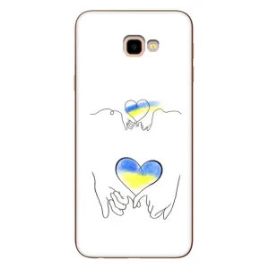 Чохол для Патріота України Samsung Galaxy J4+, J4 Plus, J415 - (AlphaPrint) (Мир Україні)