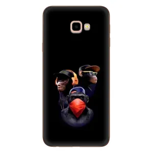 Чохол з Мавпами Samsung Galaxy J4+, J4 Plus, J415 - (AlphaPrint) (Три мавпи)